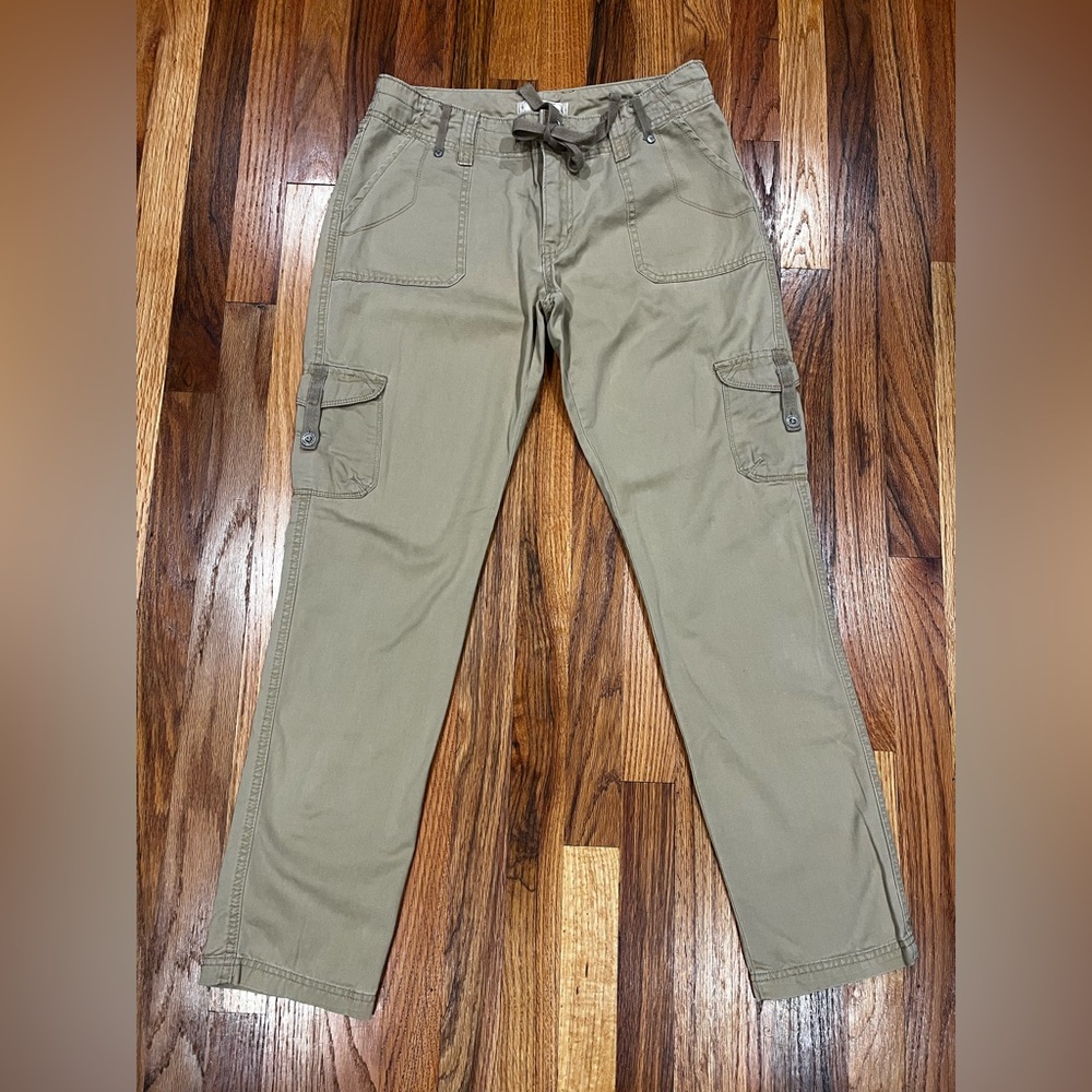 Women's Vintage Levi's Cargo Pants/Pockets,Size 8 Straight Leg Khaki